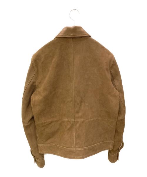 BANANA REPUBLIC（バナナリパブリック）BANANA REPUBLIC (バナナリパブリック) SUEDE TRUCKER JACKET ブラウン サイズ:Mの古着・服飾アイテム