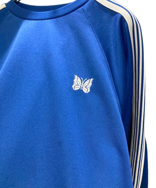 Needles（ニードルズ）Needles (ニードルズ) トラッククルーネックシャツ ブルー サイズ:Lの古着・服飾アイテム