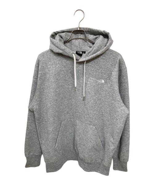 THE NORTH FACE（ザ ノース フェイス）THE NORTH FACE (ザ ノース フェイス) スモールロゴヘザースウェットフーディ グレー サイズ:Lの古着・服飾アイテム