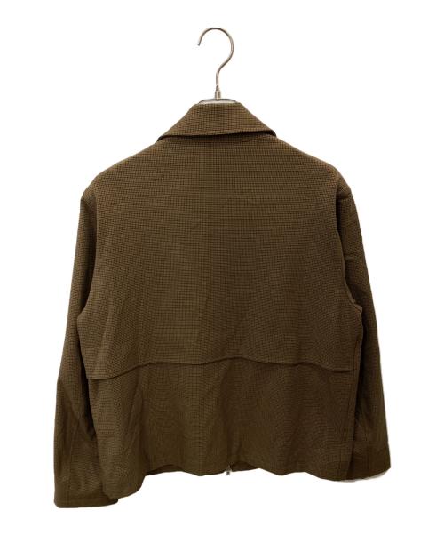 MEN's MELROSE（メンズメルローズ）MEN's MELROSE (メンズメルローズ) スイングトップ ブラウン サイズ:Ｌの古着・服飾アイテム