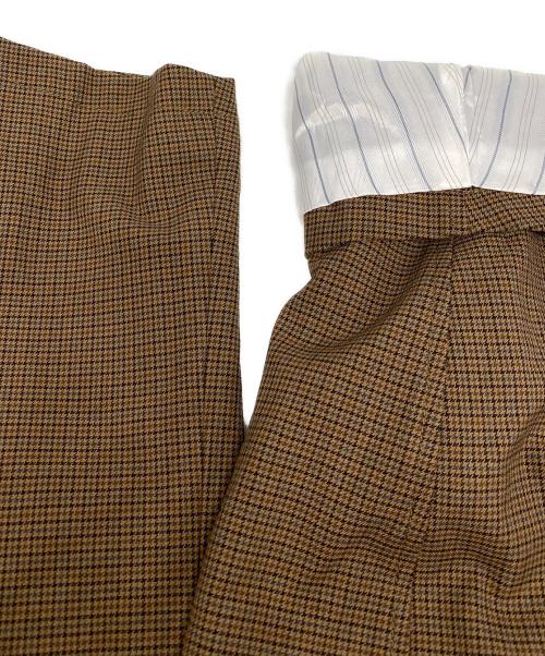 MEN's MELROSE（メンズメルローズ）MEN's MELROSE (メンズメルローズ) スイングトップ ブラウン サイズ:Ｌの古着・服飾アイテム