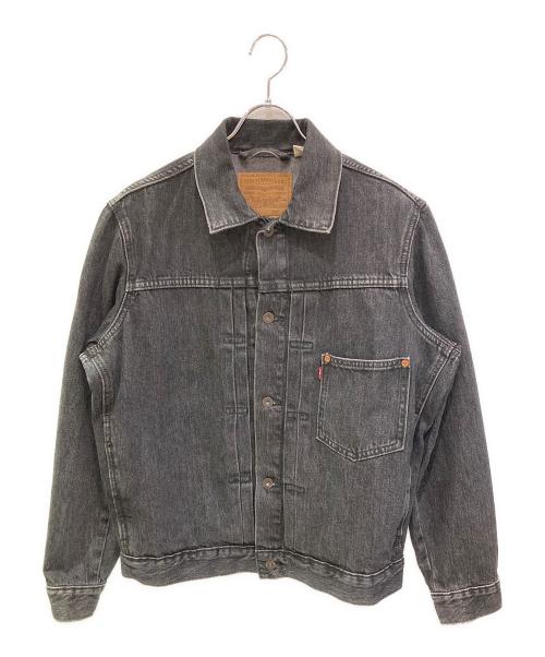 LEVI'S PReMIUM（リーバイス プレミアム）LEVI'S PReMIUM (リーバイスプレミアム) TYPE1 デニムトラッカージャケット ブラック サイズ:Mの古着・服飾アイテム