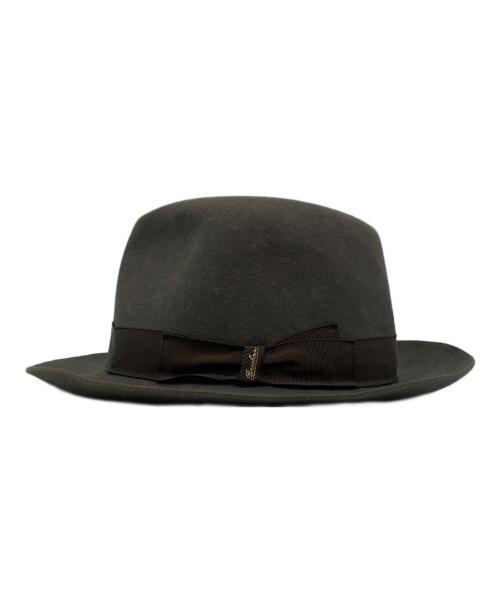 BORSALINO（ボルサリーノ）BORSALINO (ボルサリーノ) ラビットウールハット カーキの古着・服飾アイテム
