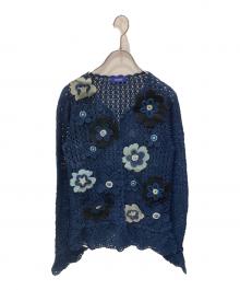 PINK HOUSE（ピンクハウス）の古着「カーディガン」｜ネイビー