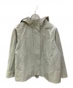 ROSSOロッソ）の古着「バックタックボリュームフードブルゾン」｜黄緑