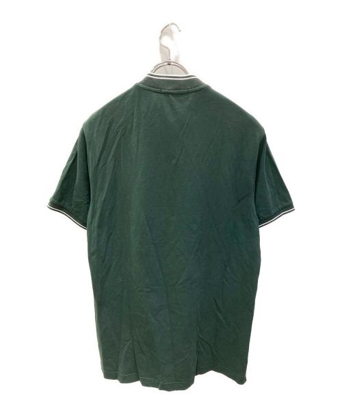 STONE ISLAND（ストーンアイランド）STONE ISLAND (ストーンアイランド) ノーカラーポロシャツ グリーン サイズ:Lの古着・服飾アイテム