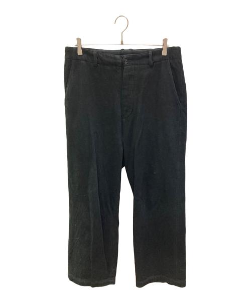 nestrobe confect（ネストローブ コンフェクト）nestrobe confect (ネストローブ コンフェクト) ボタンフライコットンパンツ ブラック サイズ:4の古着・服飾アイテム