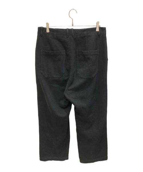 nestrobe confect（ネストローブ コンフェクト）nestrobe confect (ネストローブ コンフェクト) ボタンフライコットンパンツ ブラック サイズ:4の古着・服飾アイテム