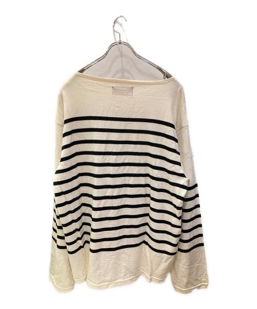 OUTIL（ウティ）OUTIL (ウティ) バスクニット ホワイト サイズ:2の古着・服飾アイテム