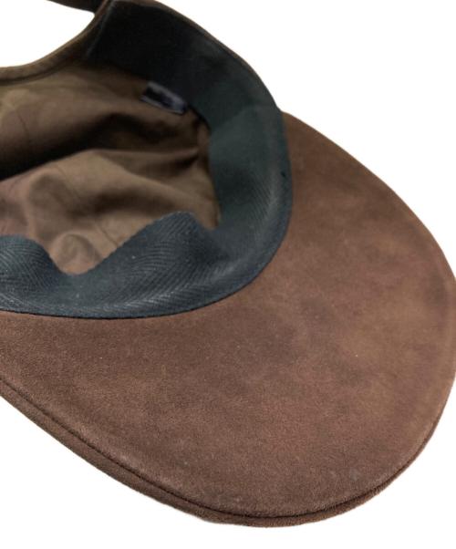 COMES AND GOES（カムズアンドゴーズ）COMES AND GOES (カムズアンドゴーズ) スウェードキャップ ブラウンの古着・服飾アイテム