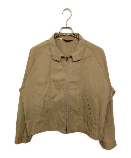 PENNYS（ペニーズ）PENNYS (ペニーズ) ハリントンジャケット ベージュ サイズ:Lの古着・服飾アイテム