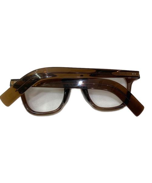 guepard（ギュパール）guepard (ギュパール) パリジャン眼鏡 ブラウンの古着・服飾アイテム