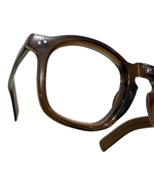 guepard（ギュパール）guepard (ギュパール) パリジャン眼鏡 ブラウンの古着・服飾アイテム