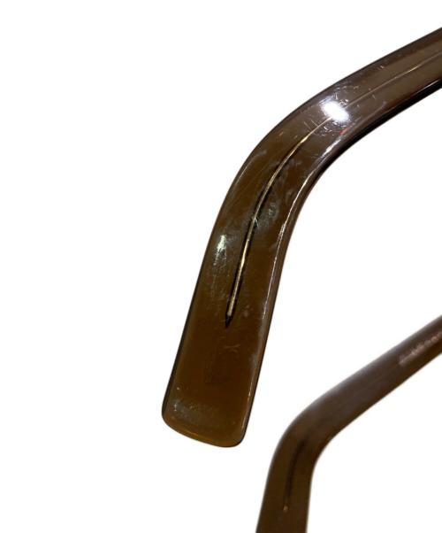 guepard（ギュパール）guepard (ギュパール) パリジャン眼鏡 ブラウンの古着・服飾アイテム