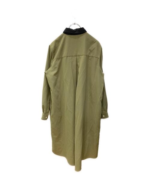 FRED PERRY（フレッドペリー）FRED PERRY (フレッドペリー) フィッシュテイル シャツドレス グリーン サイズ:38の古着・服飾アイテム