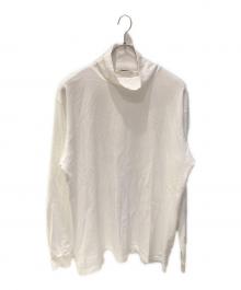 AURALEE（オーラリー）の古着「Luster Plaiting Hi Neck L/S」｜ホワイト