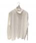 AURALEE（オーラリー）の古着「Luster Plaiting Hi Neck L/S」｜ホワイト