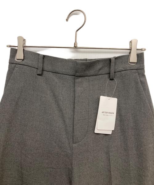 FRAMeWORK（フレームワーク）FRAMeWORK (フレームワーク) 裏起毛フレアーパンツ3 グレー サイズ:36 未使用品の古着・服飾アイテム