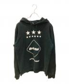 F.C.R.B.エフシーレアルブリストル）の古着「EMBLEM PULLOVER HOODY」｜ブラック