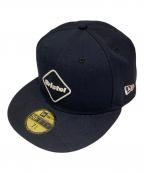 F.C.R.B.×New Eraエフシーレアルブリストル×ニューエラ）の古着「キャップ」｜ネイビー