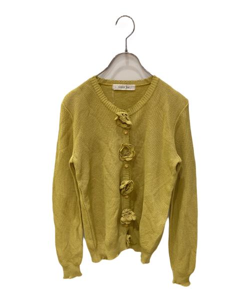 KANEKO ISAO（カネコ イサオ）KANEKO ISAO (カネコ イサオ) カーディガン イエロー サイズ:不明(実寸サイズをご確認ください)の古着・服飾アイテム