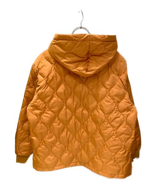 TAION（タイオン）TAION (タイオン) アノラックキルティングパーカー オレンジ サイズ:XLの古着・服飾アイテム