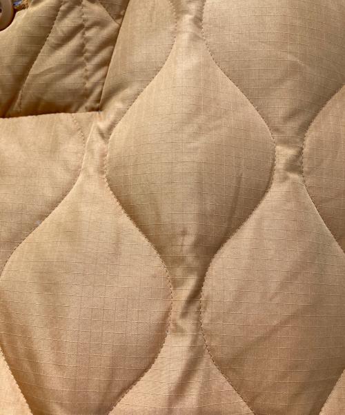 TAION（タイオン）TAION (タイオン) アノラックキルティングパーカー オレンジ サイズ:XLの古着・服飾アイテム