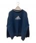 adidas（アディダス）の古着「90's 刺繍ロゴスウェット」｜ネイビー