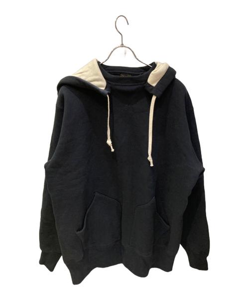 freewheelers（フリーホイーラーズ）freewheelers (フリーホイーラーズ) 裏起毛後付けパーカー ブラック サイズ:42の古着・服飾アイテム