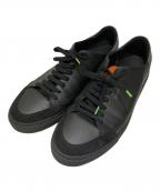 AXEL ARIGATOアクセルアリガト）の古着「レザースニーカー」｜ブラック