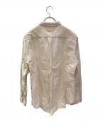 nestrobe confectネストローブ コンフェクト）の古着「リネンコットンシャツ」｜アイボリー