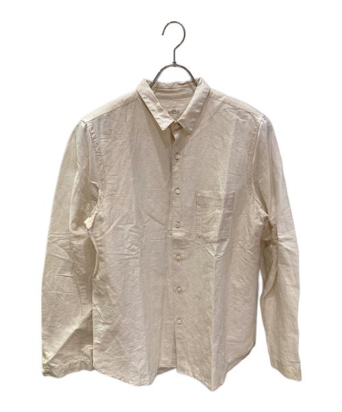 nestrobe confect（ネストローブ コンフェクト）nestrobe confect (ネストローブ コンフェクト) リネンコットンシャツ アイボリー サイズ:4の古着・服飾アイテム