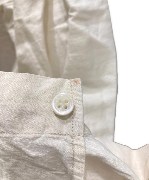 nestrobe confect（ネストローブ コンフェクト）nestrobe confect (ネストローブ コンフェクト) リネンコットンシャツ アイボリー サイズ:4の古着・服飾アイテム