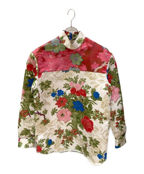 dunhill（ダンヒル）dunhill (ダンヒル) アブストラクトフローラルリバースシャツ マルチカラー サイズ:Sの古着・服飾アイテム