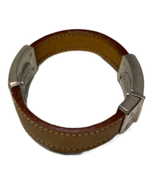 Atomic number47（アトミック ナンバー47）Atomic number47 (アトミック ナンバー47) シルバーブレスレット ブラウンの古着・服飾アイテム