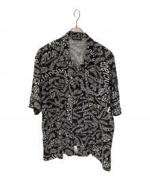BALENCIAGA（バレンシアガ）の古着「Logo patterned shirt」｜ブラック