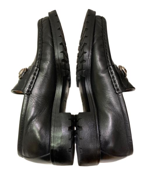 GUCCI（グッチ）GUCCI (グッチ) ホースビットローファー ブラック サイズ:40の古着・服飾アイテム