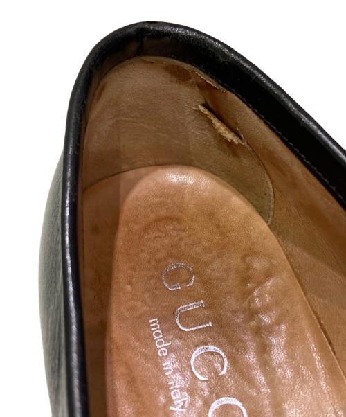 GUCCI（グッチ）GUCCI (グッチ) ホースビットローファー ブラック サイズ:40の古着・服飾アイテム