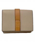 LOEWEロエベ）の古着「3つ折り財布」｜ベージュ