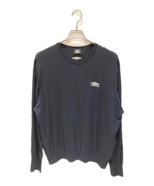 UMBRO（アンブロ）UMBRO (アンブロ) JOURNAL STANDARD (ジャーナルスタンダード) Pitch Side Sweater ネイビー サイズ:Mの古着・服飾アイテム