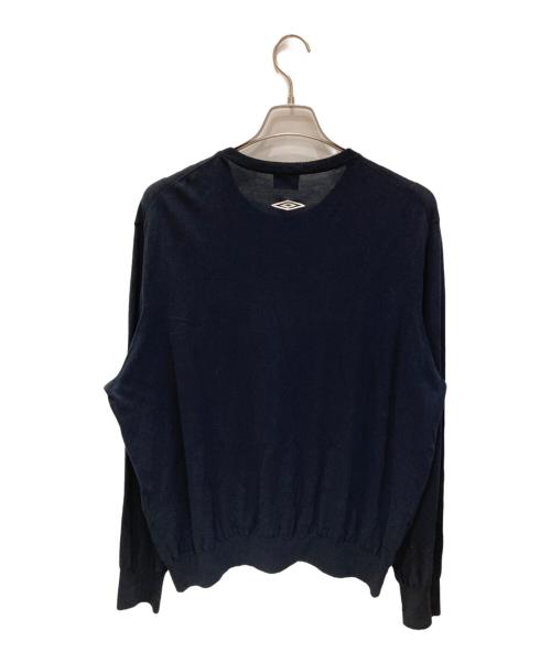 UMBRO（アンブロ）UMBRO (アンブロ) JOURNAL STANDARD (ジャーナルスタンダード) Pitch Side Sweater ネイビー サイズ:Mの古着・服飾アイテム