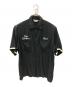 STYLE EYES（スタイルアイズ）の古着「ロードランナー刺繍ボーリングシャツ」｜ブラック