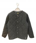 BLUCO WORK GARMENTブルコ ワーク ガーメント）の古着「キルティングジャケット」｜ブラック