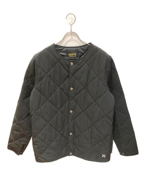 BLUCO WORK GARMENT（ブルコ ワーク ガーメント）BLUCO WORK GARMENT (ブルコ ワーク ガーメント) キルティングジャケット ブラック サイズ:Lの古着・服飾アイテム