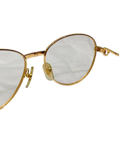 Cartier（カルティエ）Cartier (カルティエ) 眼鏡 ゴールド サイズ:55□18の古着・服飾アイテム