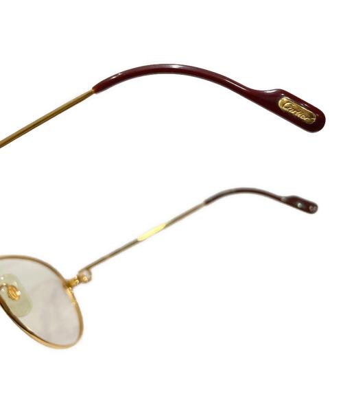 Cartier（カルティエ）Cartier (カルティエ) 眼鏡 ゴールド サイズ:55□18の古着・服飾アイテム