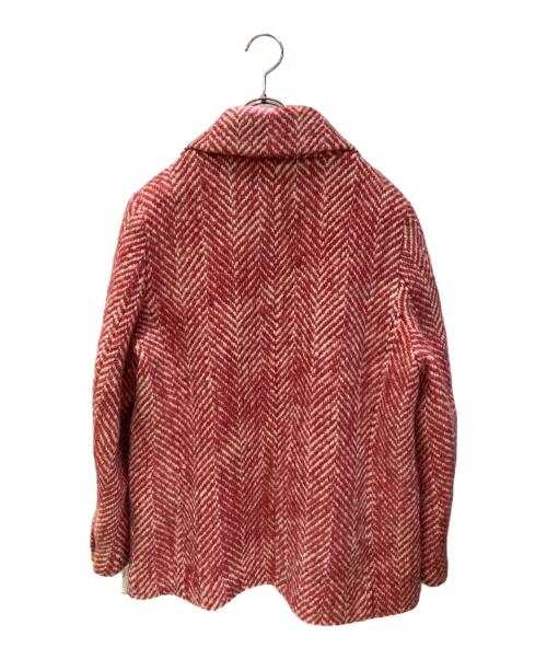 Snidel（スナイデル）Snidel (スナイデル) オーバーボックスジャケットコート レッド サイズ:Sの古着・服飾アイテム