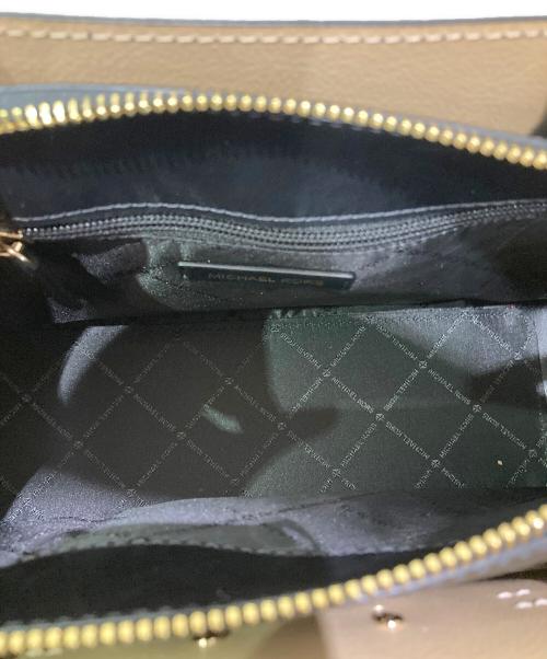 MICHAEL KORS（マイケル・コース）MICHAEL KORS (マイケルコース) 2WAYショルダーバッグ ブラックの古着・服飾アイテム