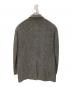 Sherlockians club (シャーロキアンズクラブ) Harris Tweed (ハリスツイード) ヘリンボーン2Bジャケット グレー サイズ:L：8000円