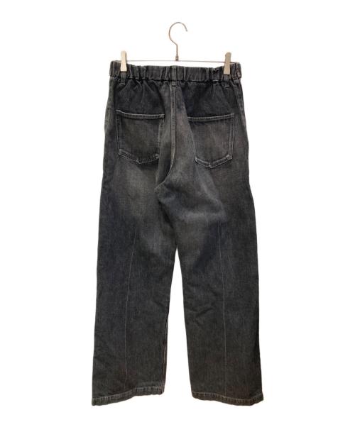 kaiko（カイコー）kaiko (カイコー) デニムパンツ ブラック サイズ:2の古着・服飾アイテム